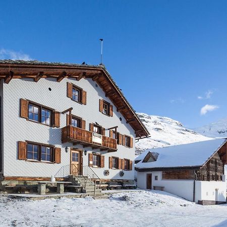 Gasthaus Alpenrose Juf Otel Dış mekan fotoğraf