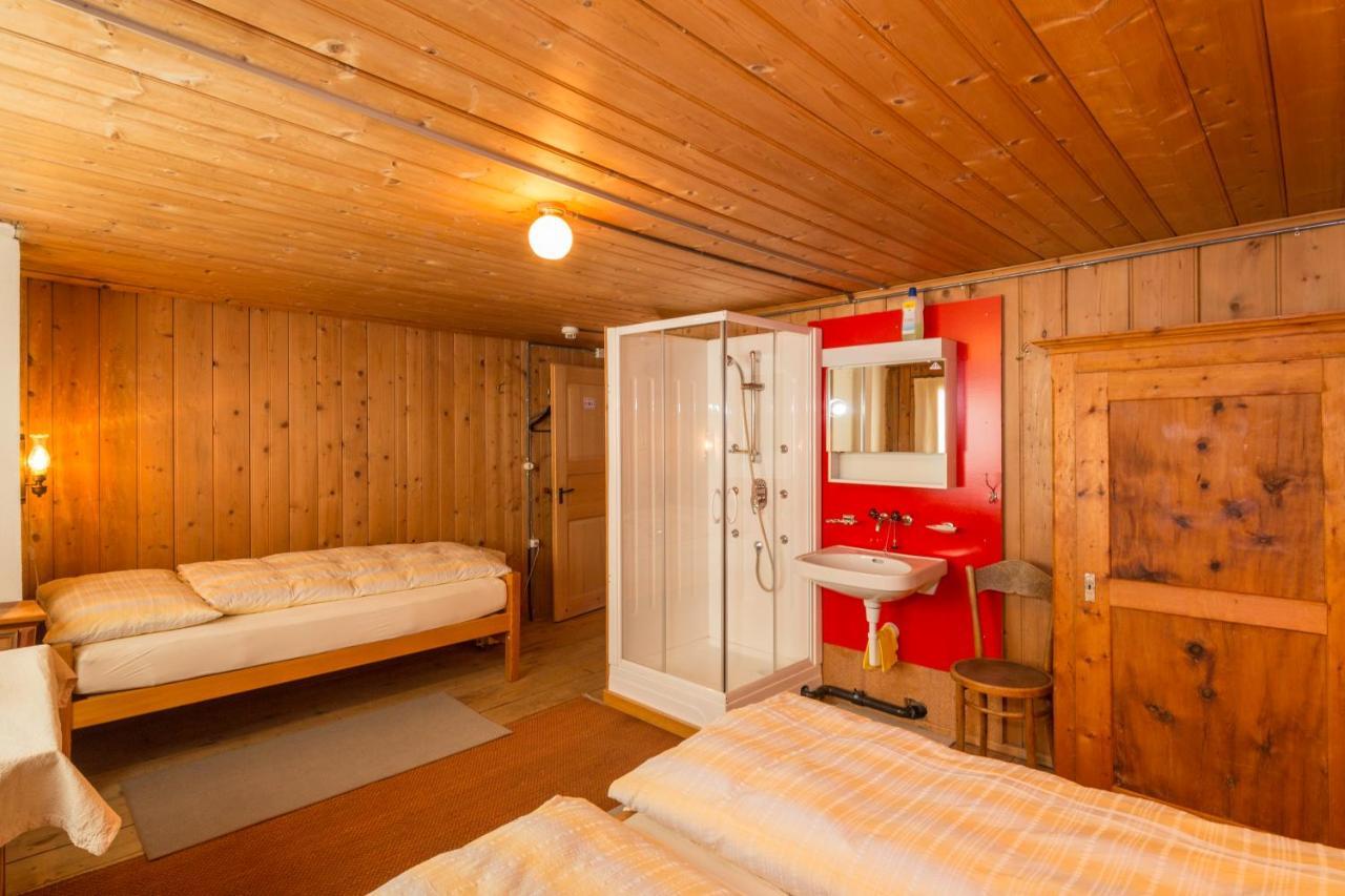 Gasthaus Alpenrose Juf Otel Dış mekan fotoğraf